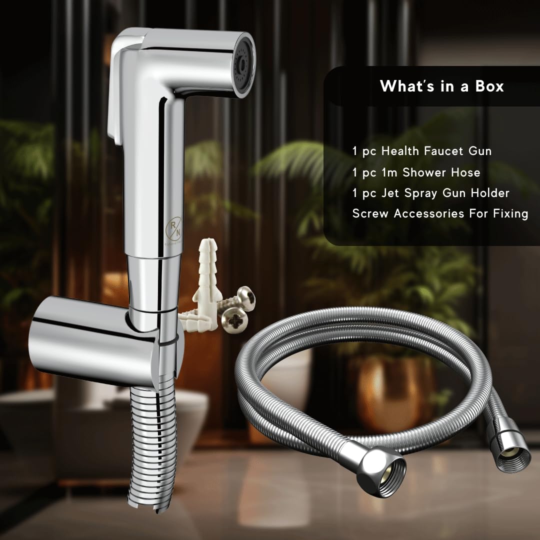RN Health Faucet Set (With 1Mtr. Tube)