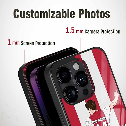 Miniatura 10 de Fundas personalizadas para teléfono Footbal Soccer Club iPhone 5 6 7 8 SE X 11 12 13 14 Pro Max Plus Mini Samsung S7 S8 S9 S10 S20 S21 S22 Ultra