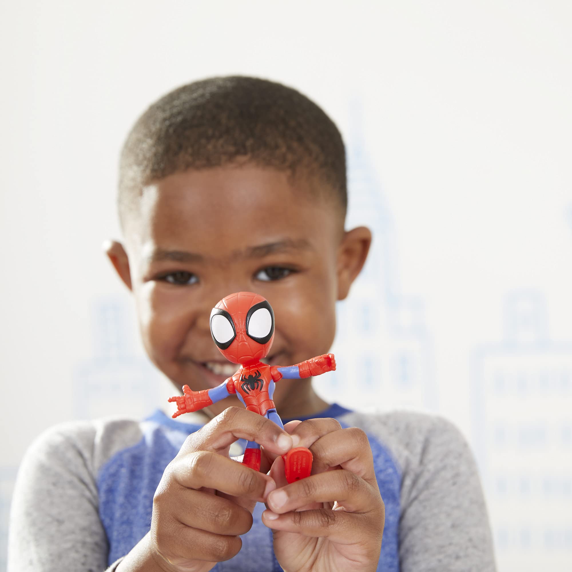 Marvel Spidey and His Amazing Friends Spidey Action Figure and 