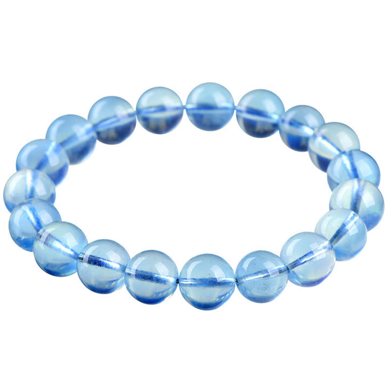 Pulseras de piedras preciosas curativas naturales para mujeres y hombres