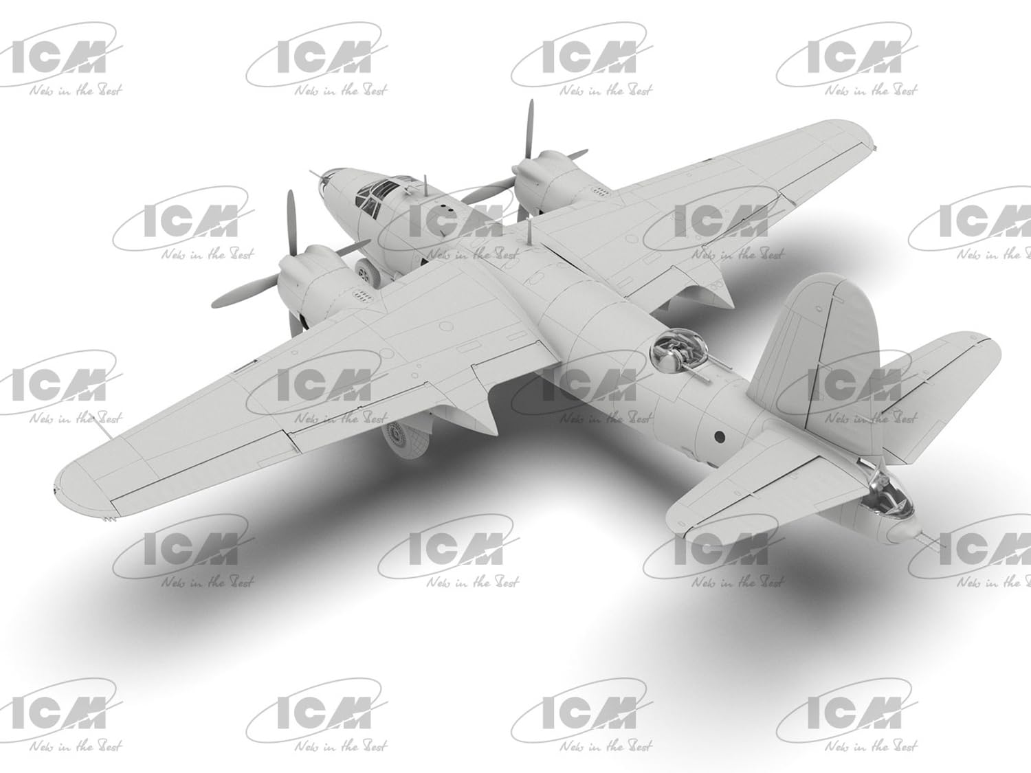ICM 48323 - 1:48 B-26G Marauder, WWII American/France Bomber - Neu