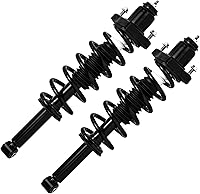 Vista 94 de Detroit Axle - 2 puntales traseros para Lexus RX330 Toyota Highlander 2004-2007, 2007 RX350, 2 puntales completos con montaje de resorte helicoidal