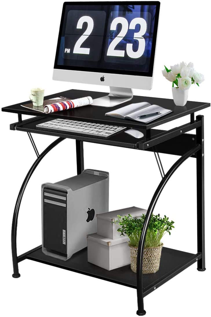 Buy Tangkula Computer Desk, Home Office PC Laptop Workstation with Pull