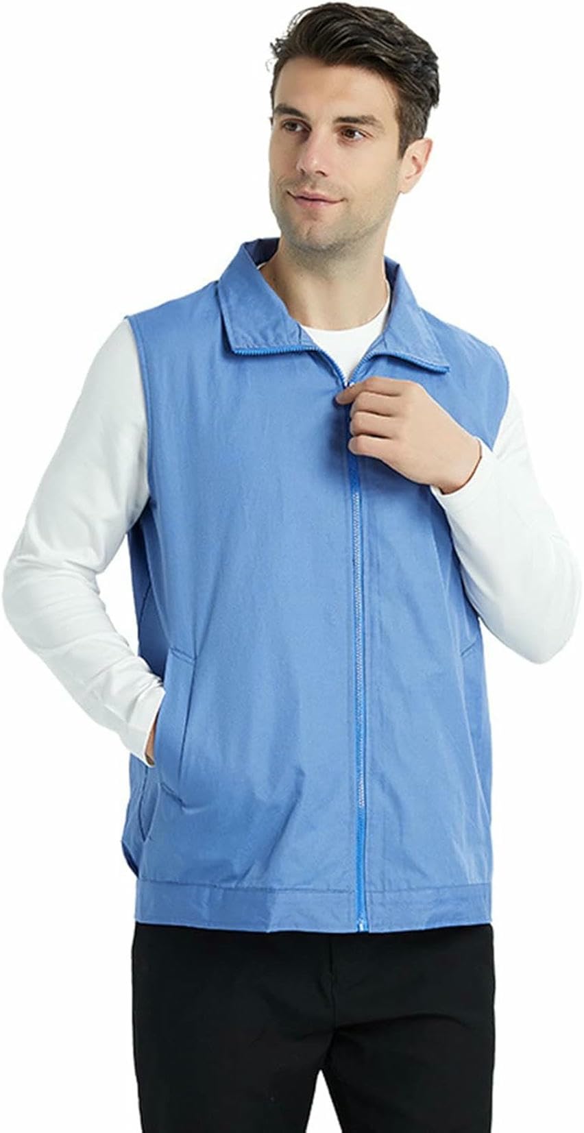 Ropa protectora para radiación electromagnética con cremallera protectora EMF