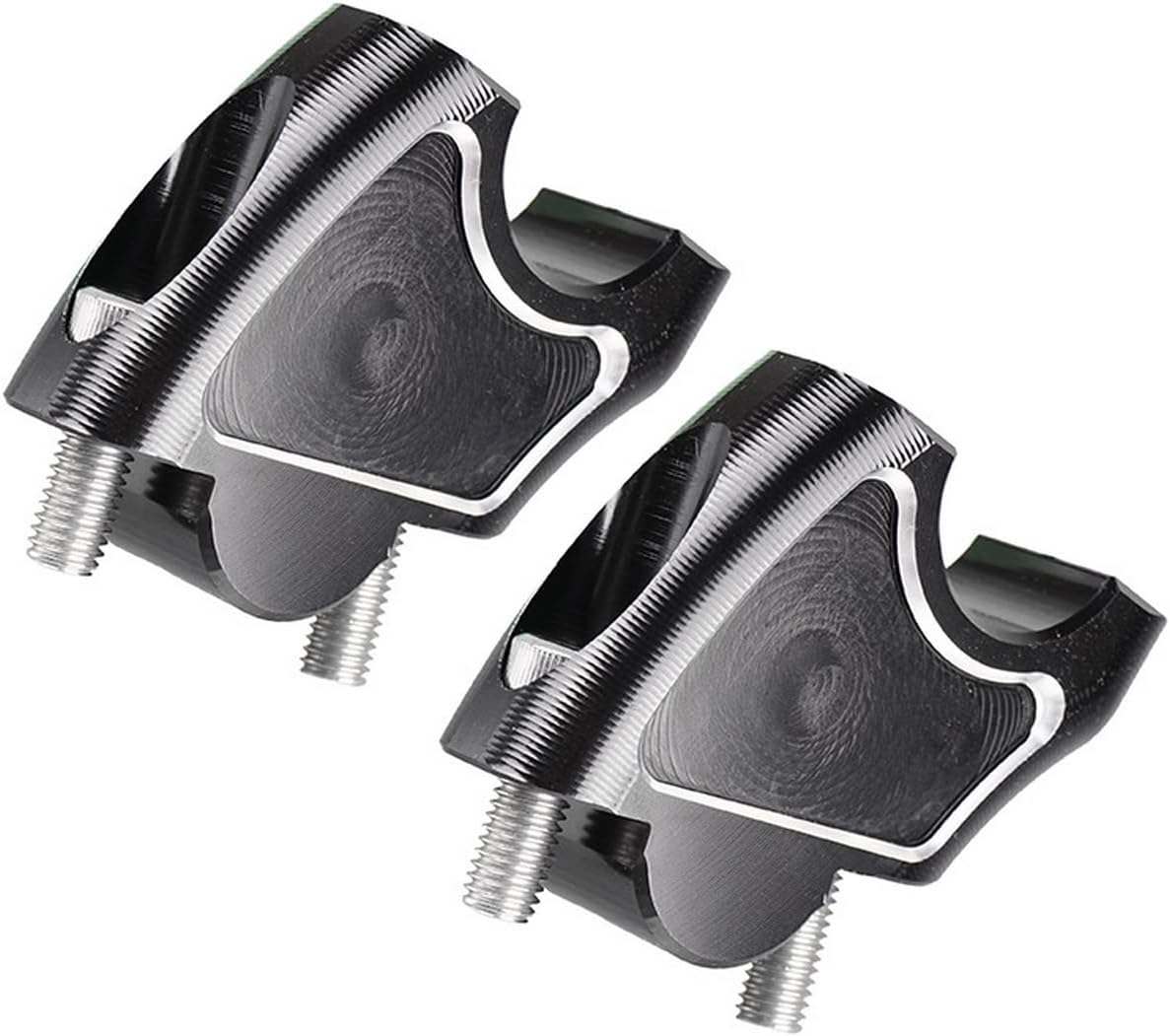 WOOGA Motorcycle Modified Parts Handlebar Risers 45mm Height Mount Clamp Kit 25mm backward Compatible with Ho&nda Rebel CMX 1100 CMX 500 CMX 300 CMX 250 Accessories 2017-2024