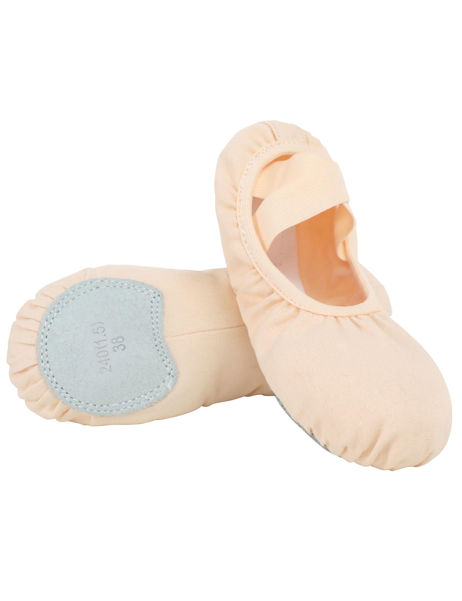 Twirbalux Ballet Shoes for Women, Women Ballet Slipper for Dance, Gymnastics Nude
