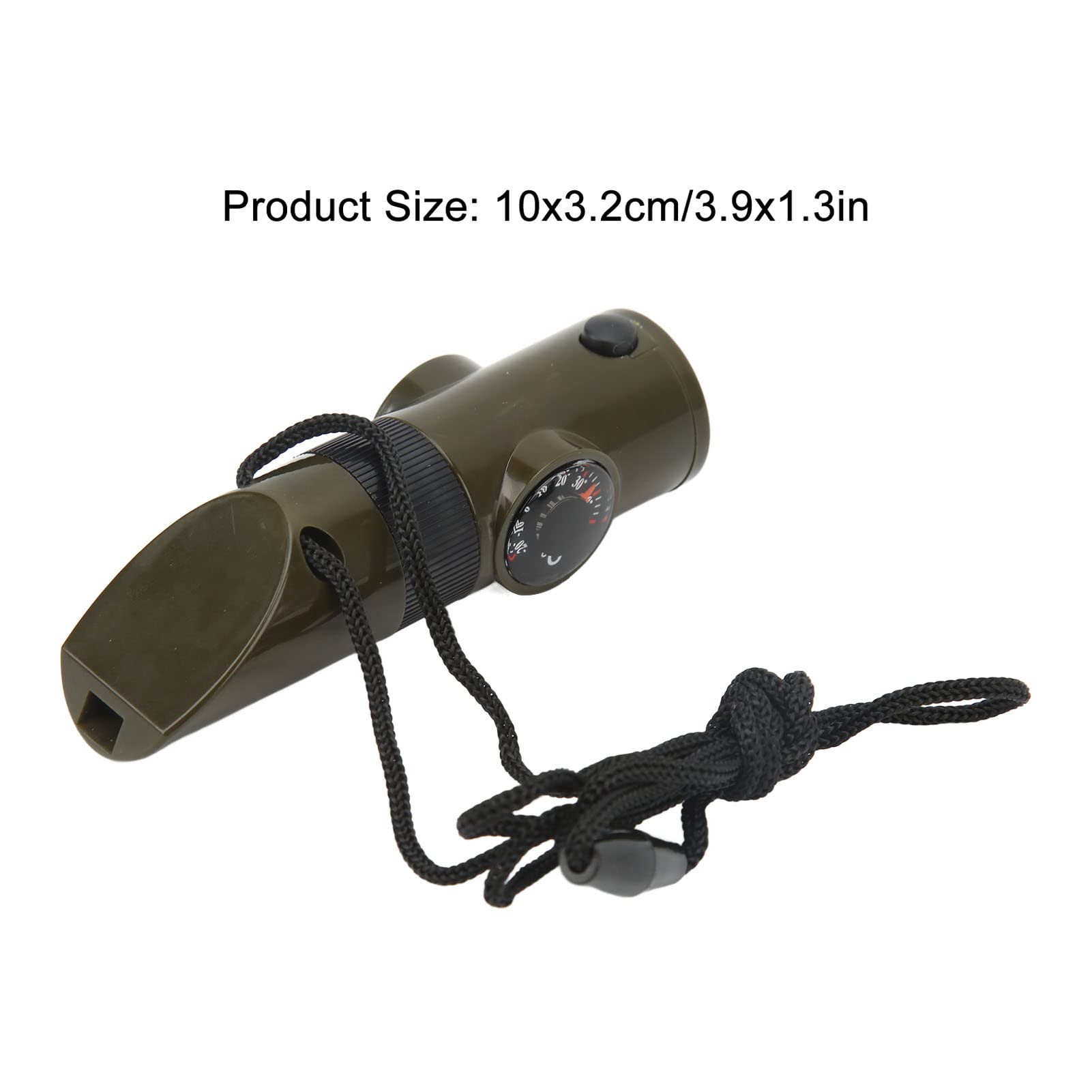 ESSENTIALS DA ESTERNO 7 In 1 Fischietto Multifunzione Con Termometro A Luce LED EUR 9,22 - Foto 2