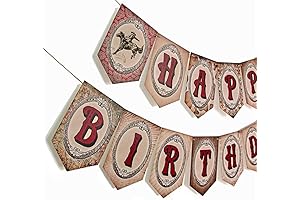 Cowboy Birthday Banner