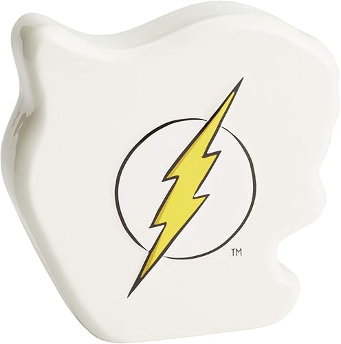 Miniatura 3 de Enesco DC Comics Superfriends The Flash - Banco de monedas, 7.48 pulgadas, multicolor