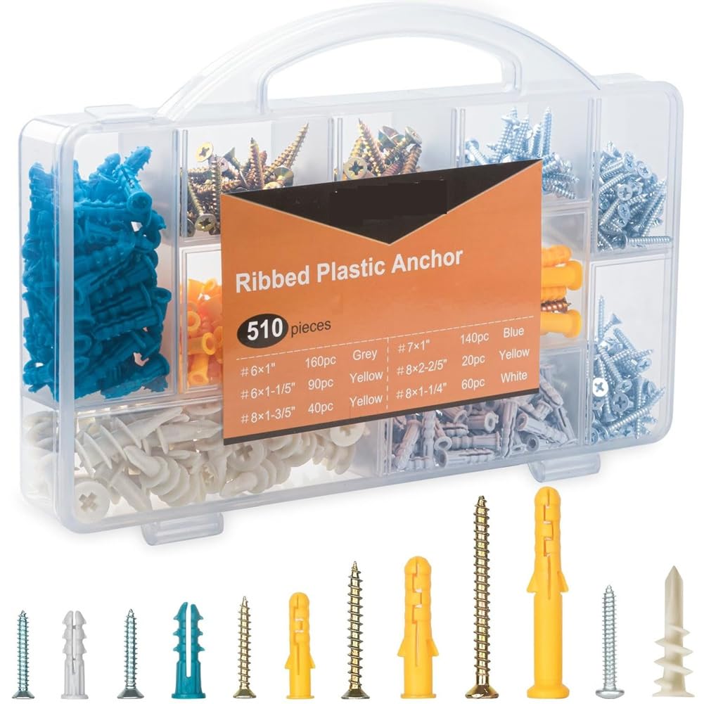 Jnchdghwa As Shown Self-Tapping Wall Mounted Screws Dry Gypsum Board Screws Dry Wall Box