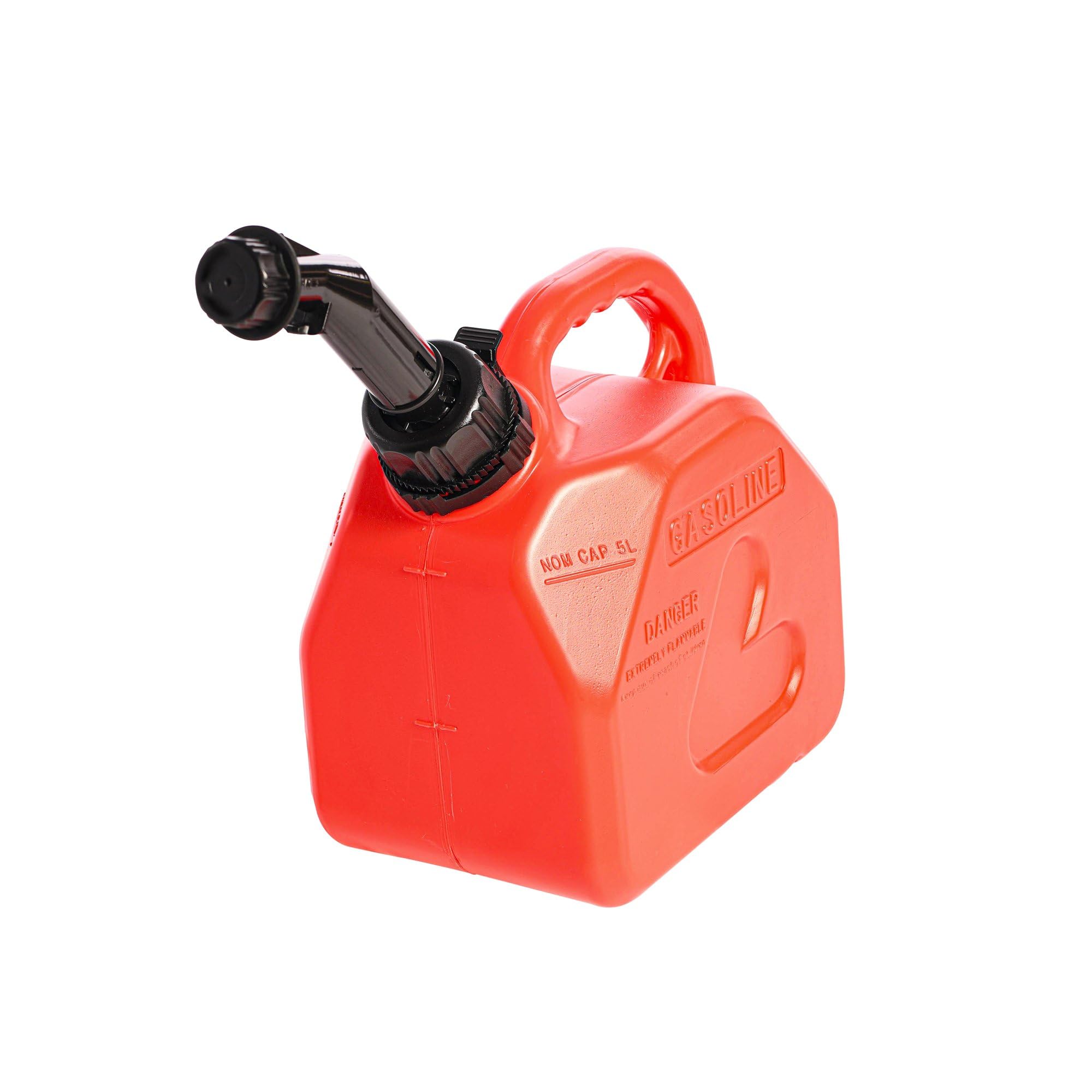 Parkerbrand.com Hdpe Plastic Emergency Petrol Fuel Jerry Can 5L