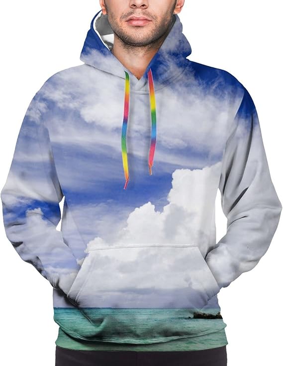 Amazon Co Jp Sunny Beach メンズ 流行 メンズ パーカー スウェット ファッション スポーツ パーカー メンズ 秋服 長袖 フード付き ストリート フーディ 春秋冬カジュアル おしゃれ プルオーバー ファッション