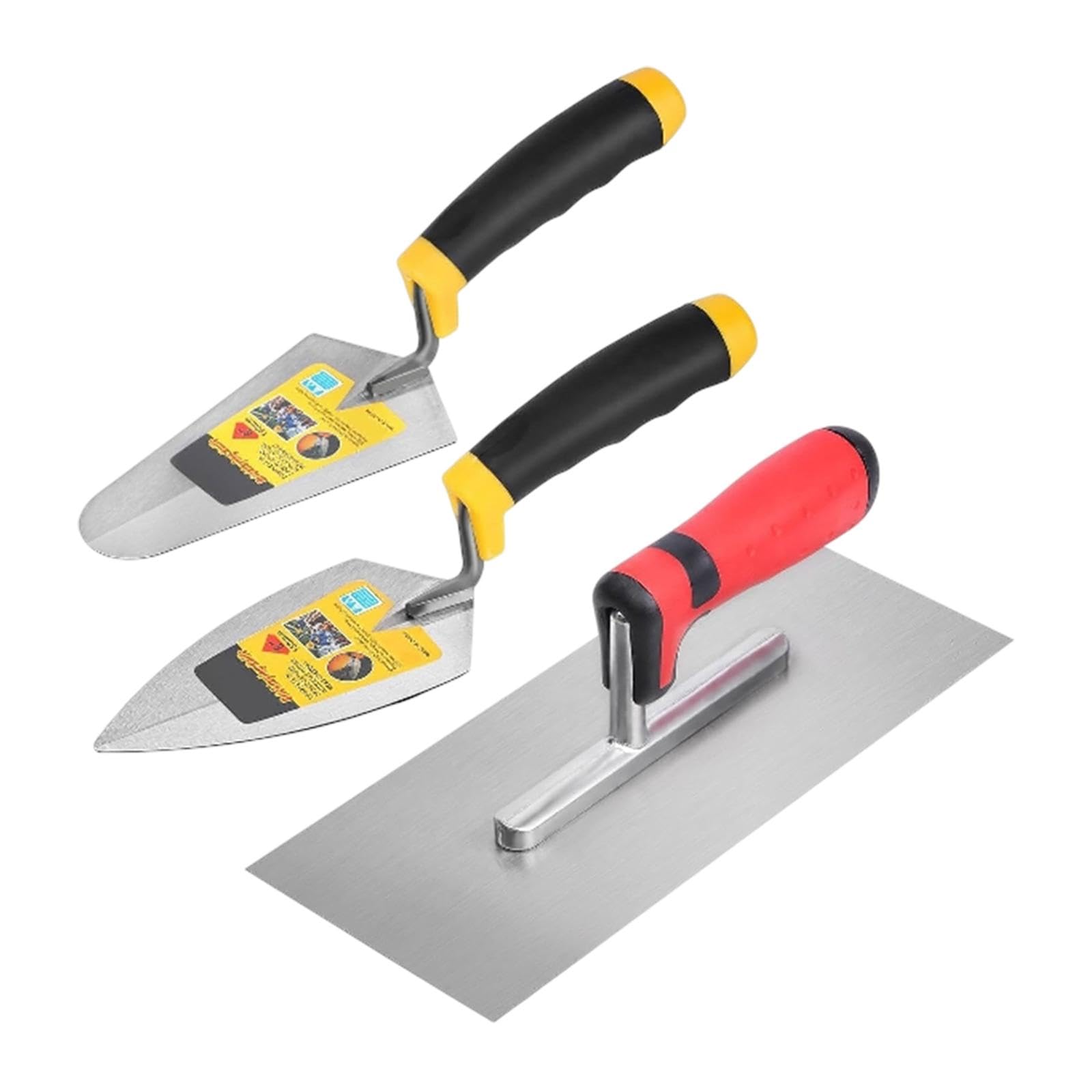 Truelle à jointoyer pour plâtriers et outils de maçonnerie en kit de finition