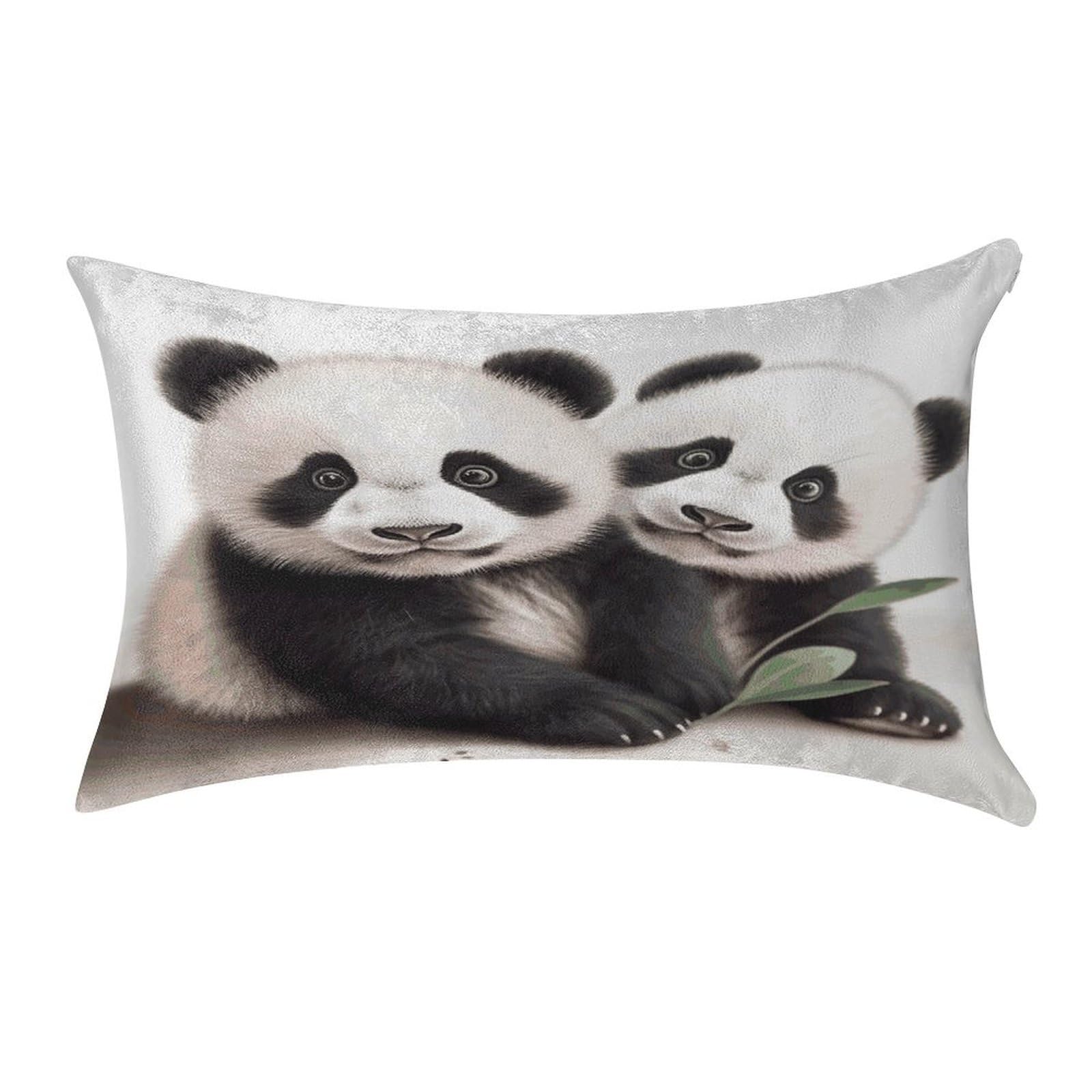 Fekiloot Style Pandas Pillow Covers Home Decor Pillow Cases