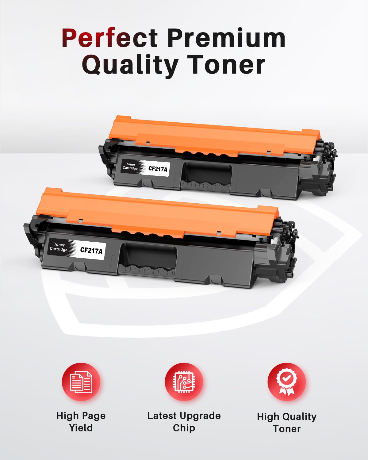 Halloya CF217A Toner Compatibile per HP 17A CF217A Cartuccia di Toner per LaserJet Pro M102a M102w, LaserJet Pro MFP M130fw MFP M130nw MFP M130fn MFP M130a Stampante(2 Pack)