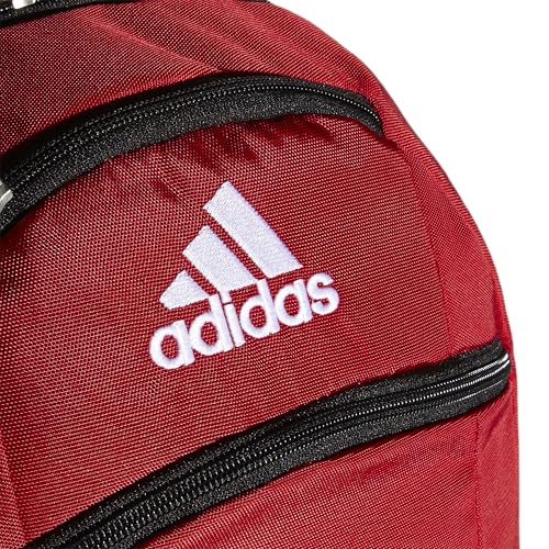 Image of adidas Unisex Striker II Team Backpack, Power Red /Black /White, One Size