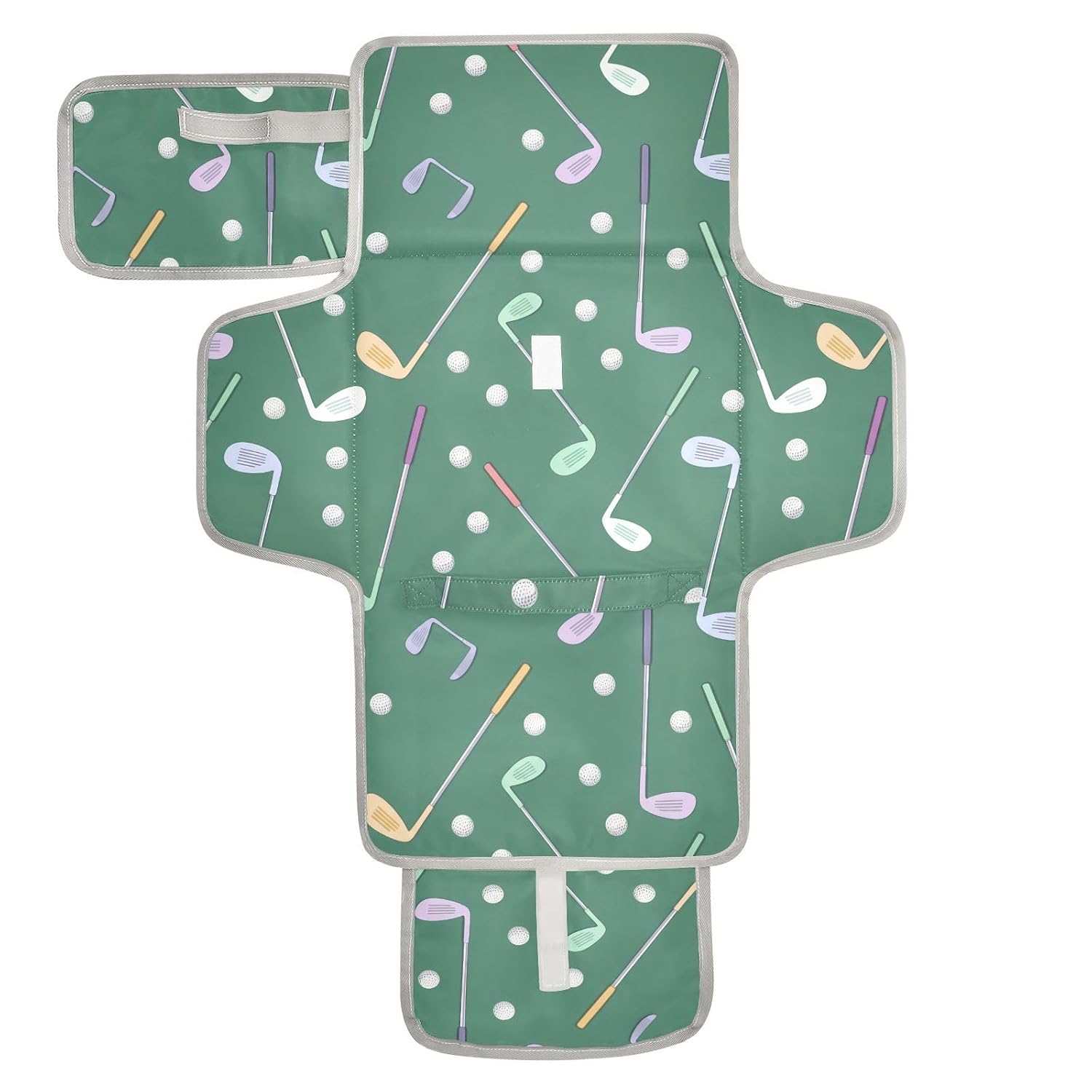 Golf Club Ball Portable Diaper Changing Pad
