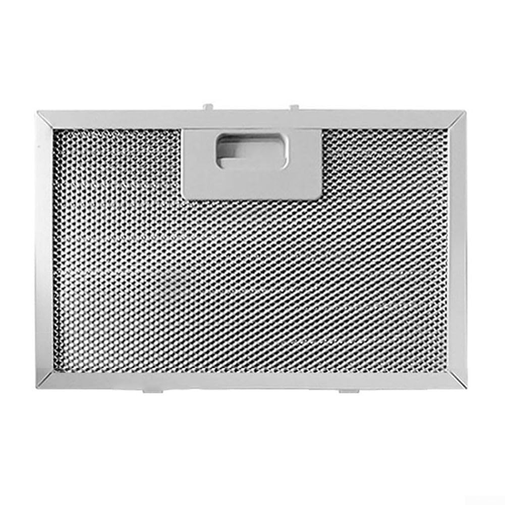 Filtros plateados de alto rendimiento para campana extractora, 300 x 506 x 9 mm, filtro de ventilación de malla metálica