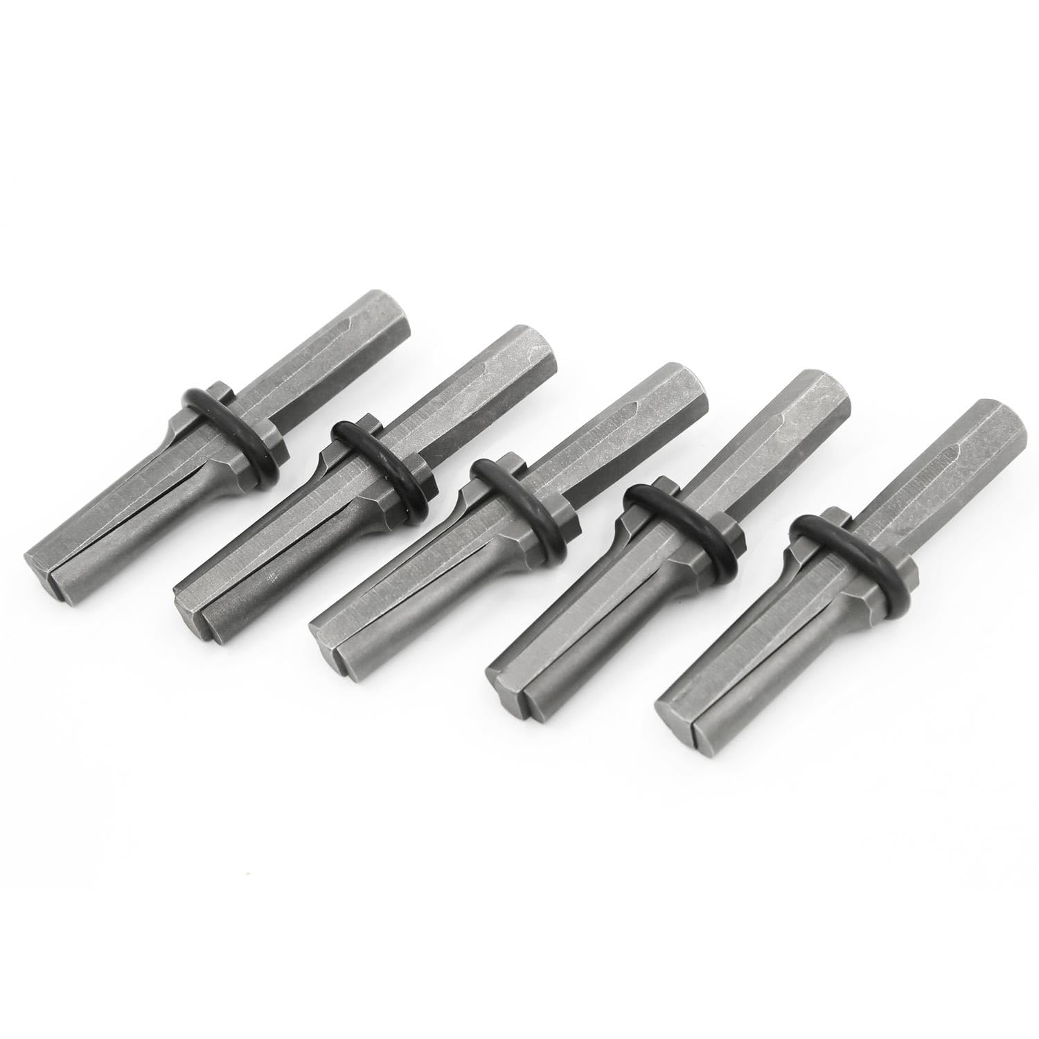 INF 5er-Pack Treibkeil zum Spalten von Steinen 16mm, für Beton, Marmor, Granit, Fels, Stein, Stopfen, Keil und Feder-Unterlegscheiben, Steinkeile zum Steinespalten