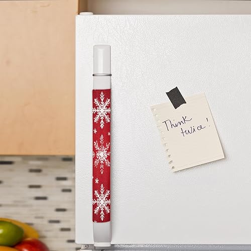 Vista 46 de Juego de 2 fundas para manijas de puerta de refrigerador con uvas de vino tinto, protector para nevera, microondas, estufa, horno, lavavajillas Vino