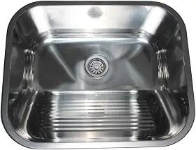 Tanque Lavanderia 55x45 Aço Inoxidavel 304 Premium Polido