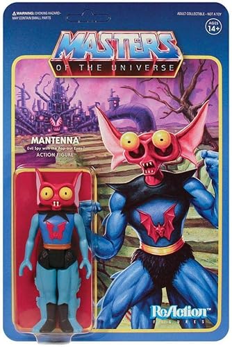 super 7 Motu Reaction Series 5 - Figura de mantena de 3.75"