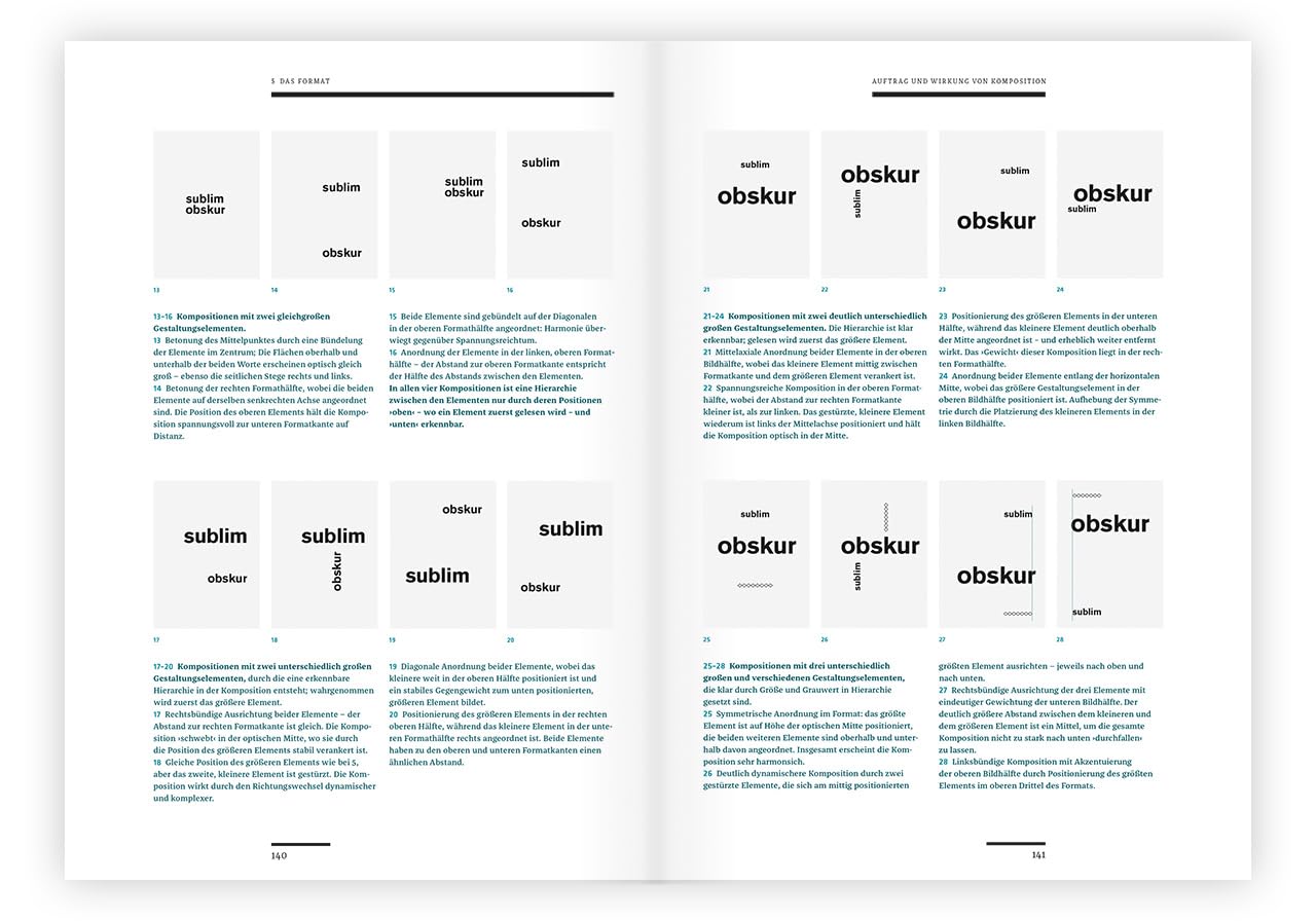 Die typografische Komposition: Das System »Typografie und Layout« als Fundament für Ihre Kreativität und Effizienz