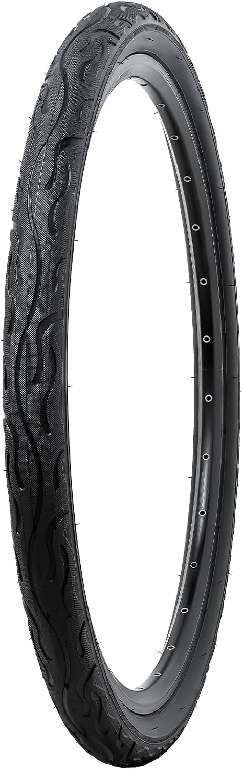 YUNSCM 2-PCS 26" Cruiser Bike Tires 26x2.125 57-559 Fit for Road Bike 26x2.0 26 x 2.10 26x2.125 26x2.15 Bicycle Tires (Y-696)