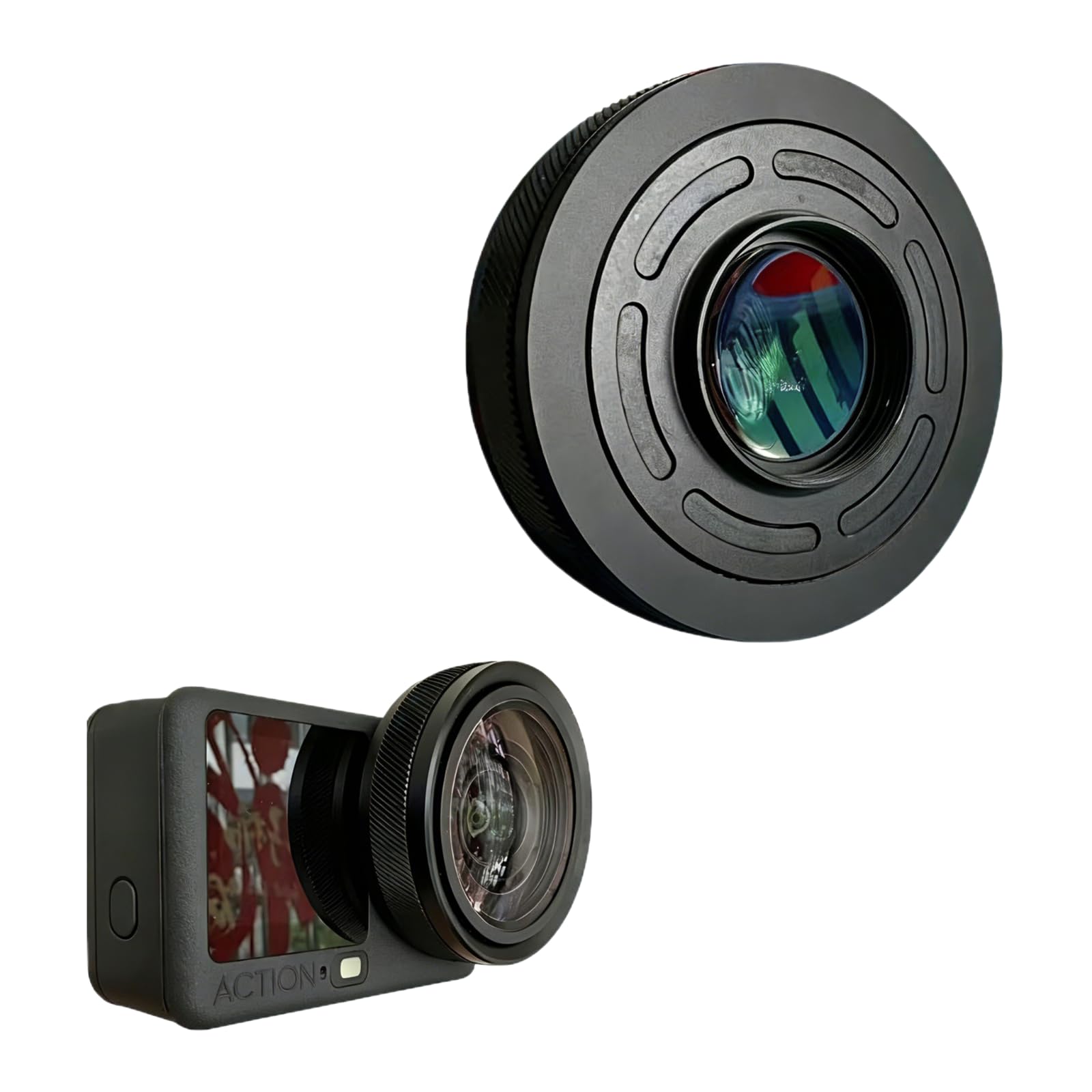 Objectif macro compatible avec DJI Osmo Action 6 pour vlog cuisine et voyage - 5