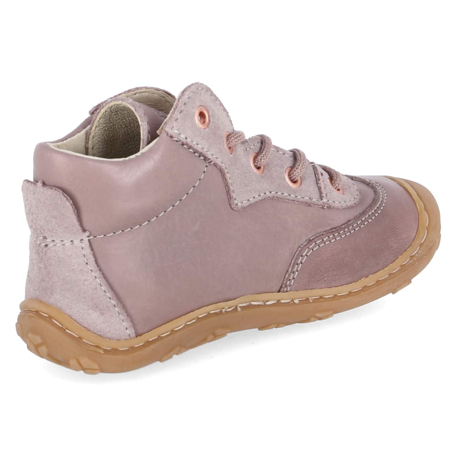 PEPINO 50 1205402/310 - Zapatillas unisex para aprender a andar, piel lisa, color morado, talla 18