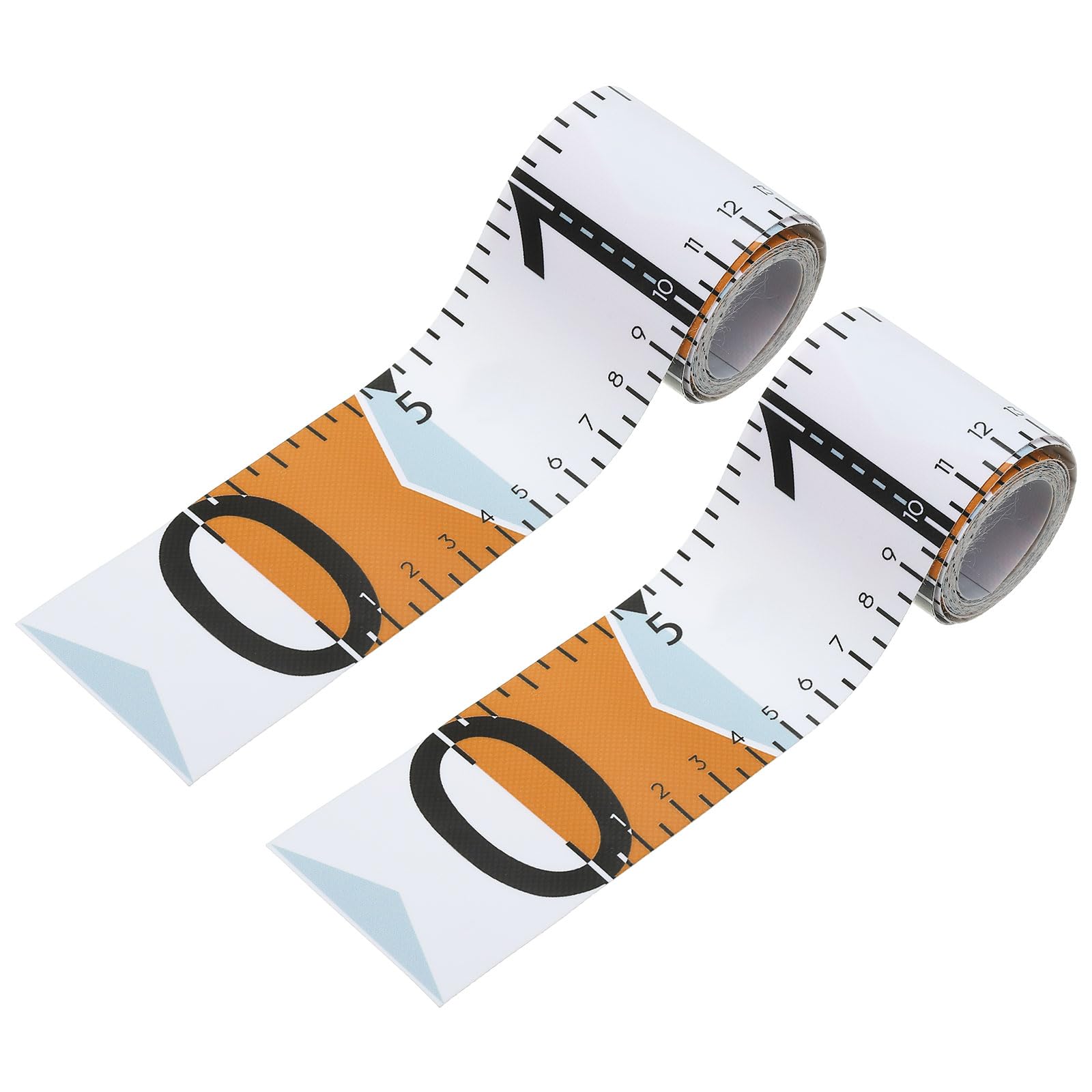 PATIKIL Fish Ruler, 2 Pack 53 Inch Waterproof Fishing Measuring Tape, Orange โ image 1