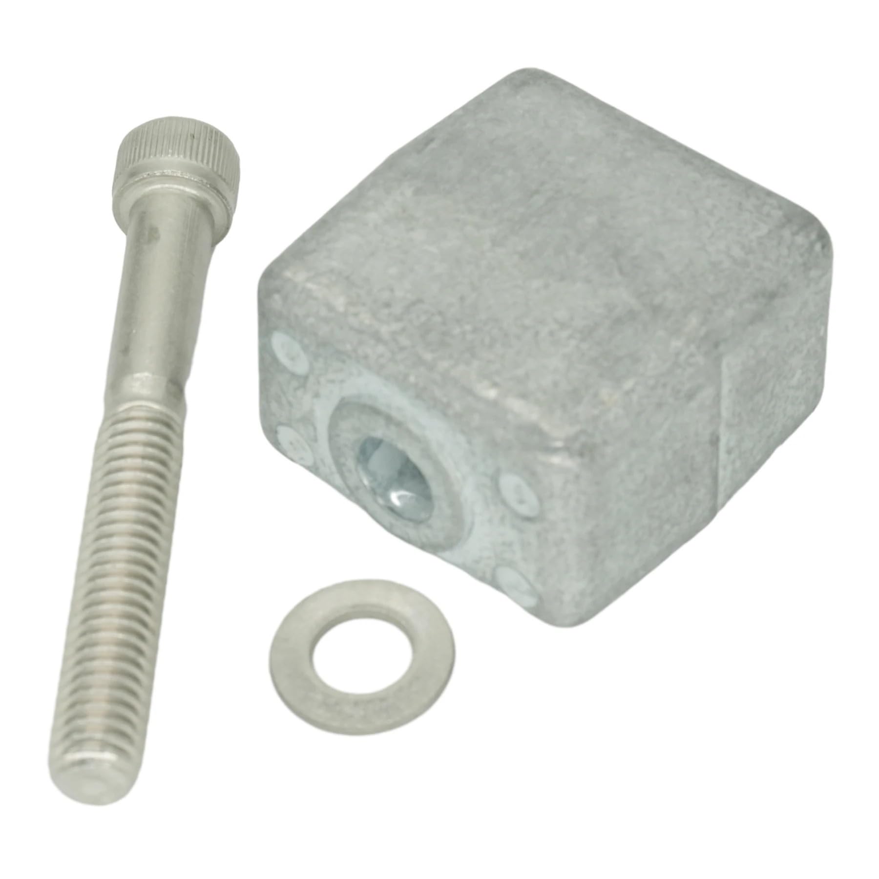 0393023 Anodo di zinco per motore per barca con bullone per Cobra per fuoribordo Johnson Evinrude BRP 3-235 HP 0436745 393023