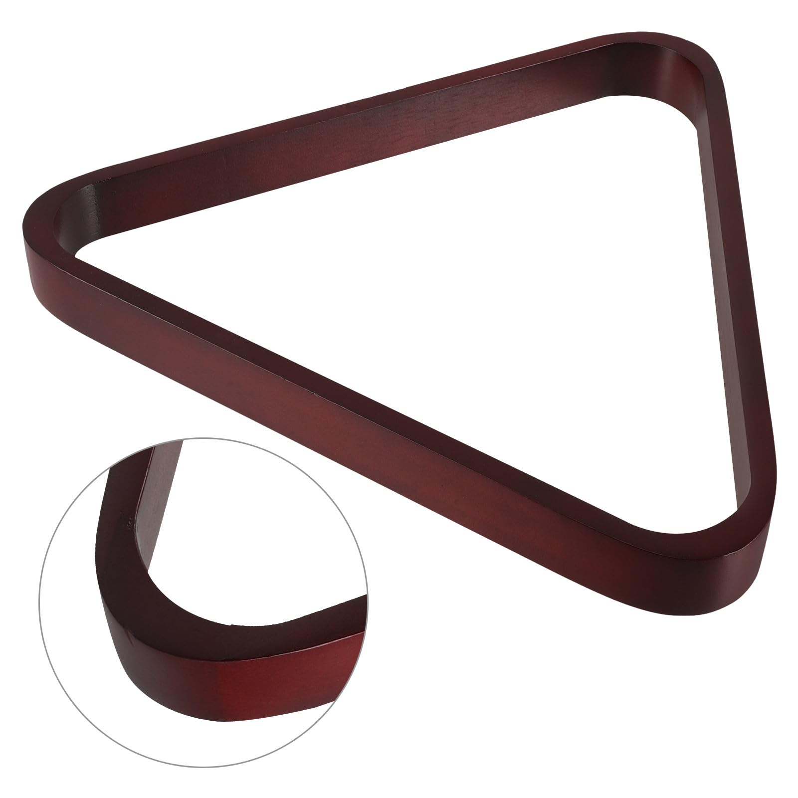 LABRIMP Billard Dreiecksständer 57,2mm Pool Triangel für Präzise Kugelplatzierung Stabiler Billardkugel Organizer für Snooker und Pool Geeignet für Spielzimmer und Clubs