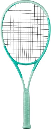 HEAD Boom Team Tennis Racquet - Strung Mid Tension with Velocity 16 Gauge