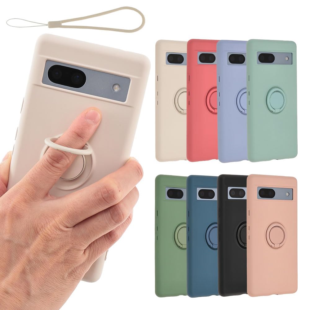 Amazon | Pixel 7a ケース シリコン リング Google Pixel7a ソフト  