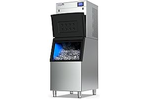 22" Commercial Nugget Ice Maker Machine with Rapid Cooling System