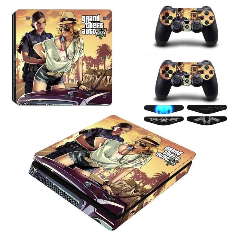 Khushi Decor Décor Grand Thift Theme 3M Skin Sticker Cover For Ps4 Slim Console And Controllers|38 (B0CP5YMY21) Amazon Price History, Amazon Price Tracker