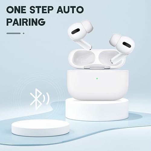 Miniatura 2 de Funda de carga compatible con Airpods de 1 y 2 generación, repuesto de la caja de carga inalámbrica Airpods1st y 2nd con botón de sincronización y