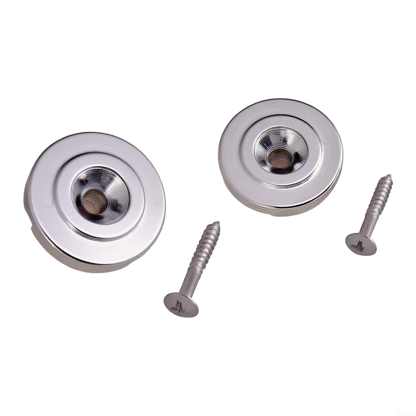 2 x gitara basowa String Retainer Chrome Stabilny (złoty)