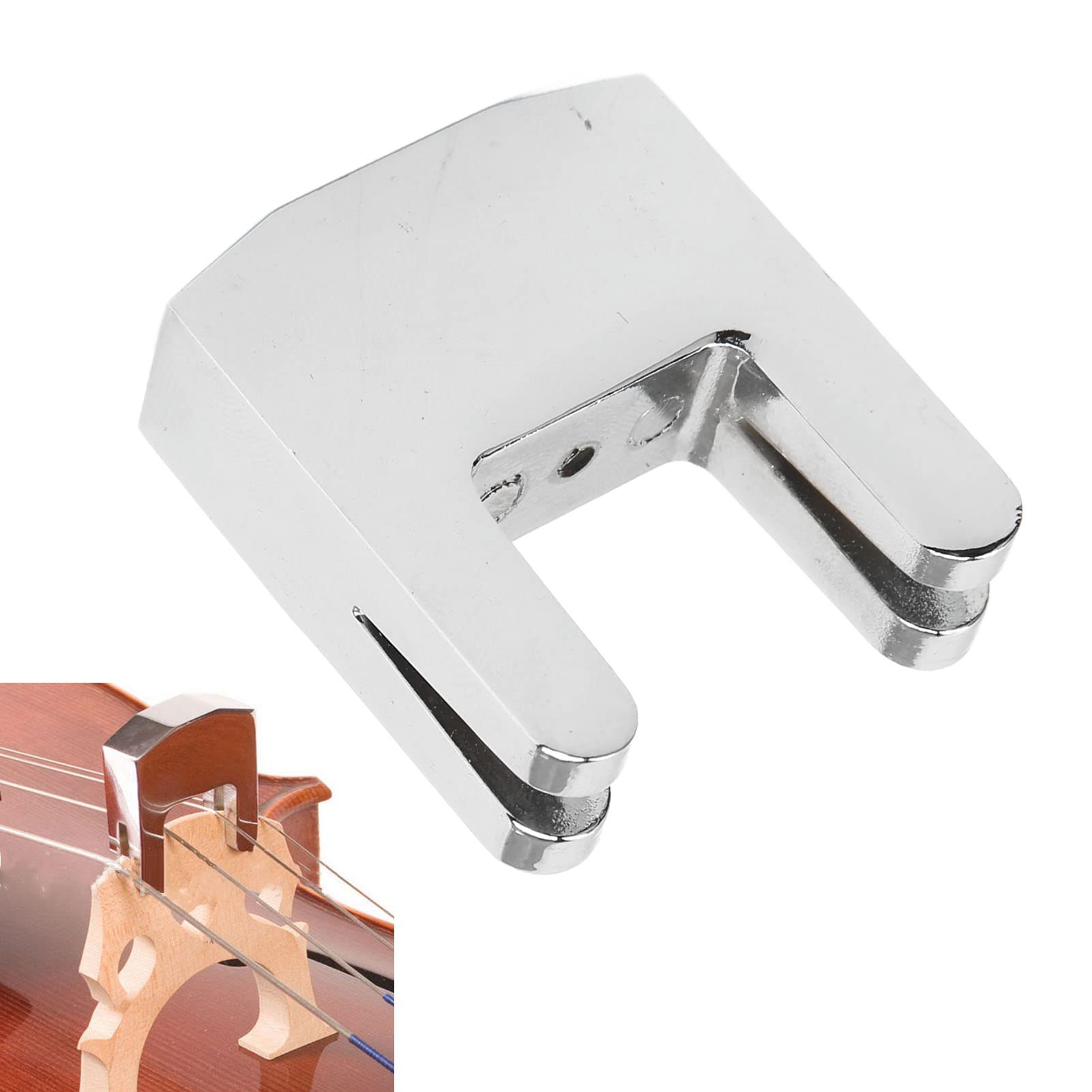 Sordina Per Violoncello - Soppressore Tono Del Lupo In Ottone, Portatile E Regolabile