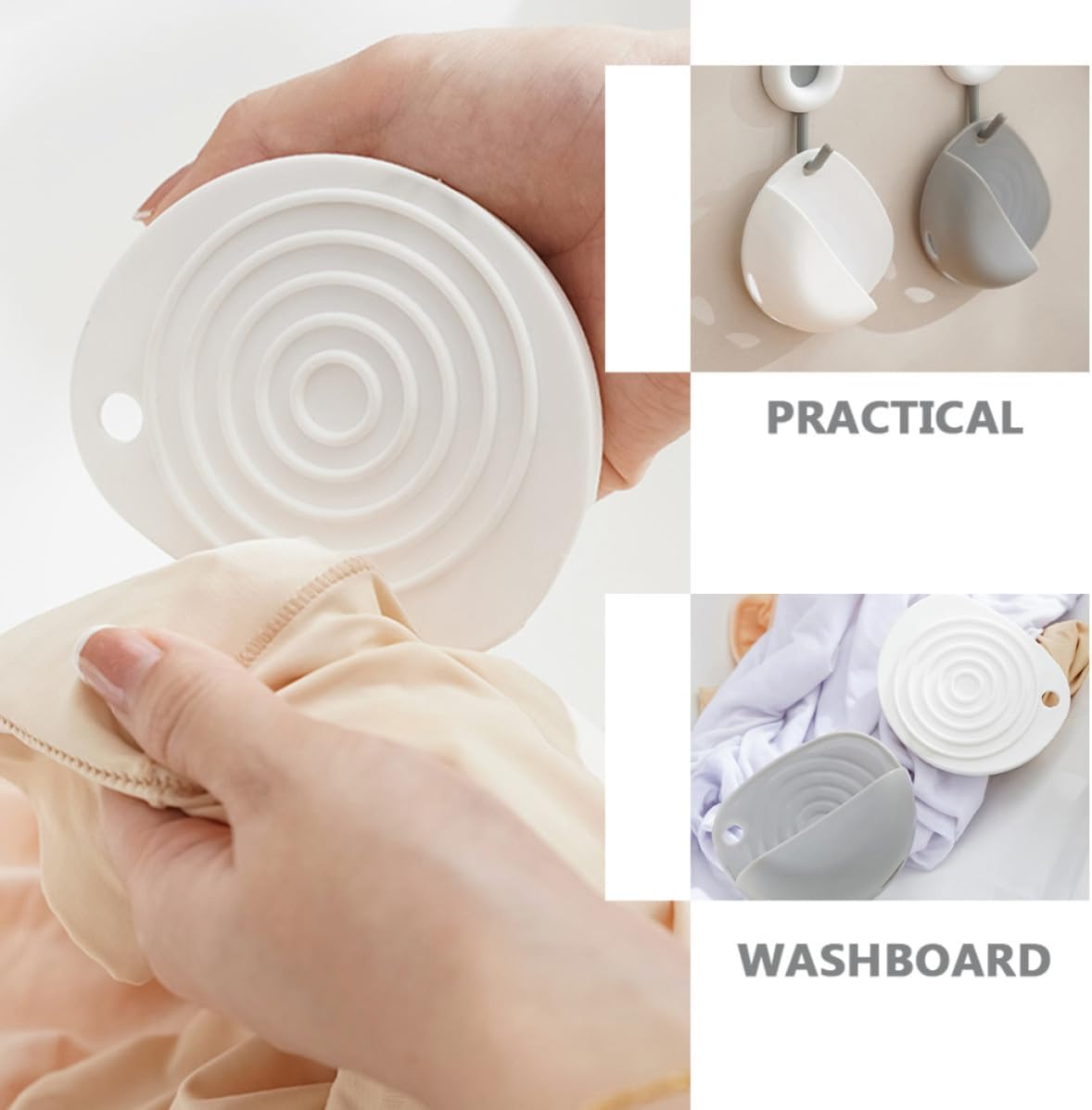 5pcs Multi-Functional Portable Soap Holder with Washboard Backing image 3