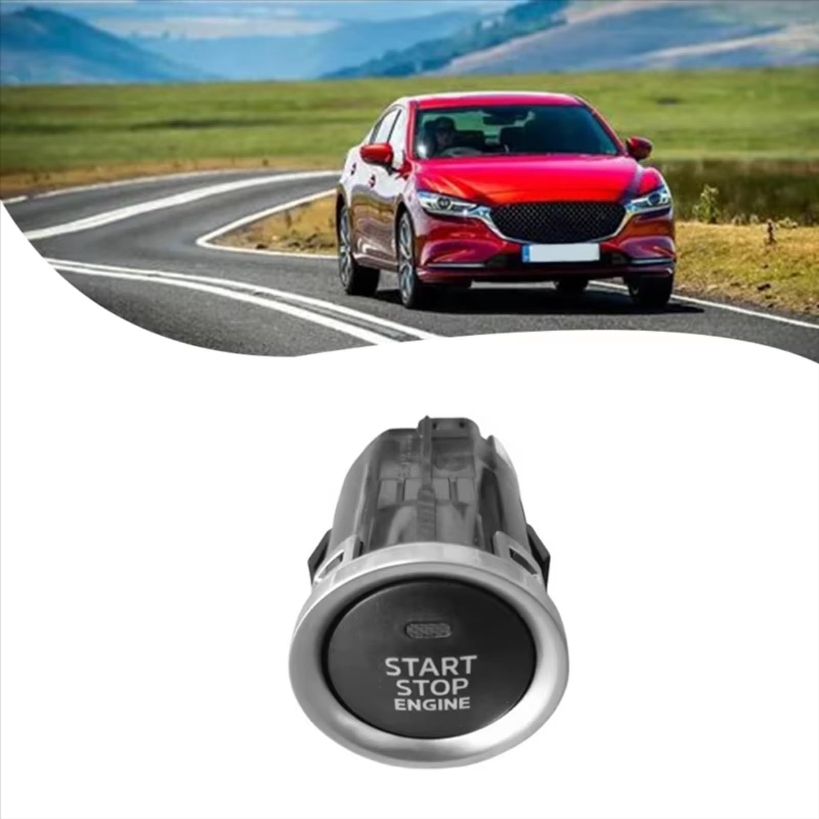 Bouton Poussoir Start Stop Pour Mazda Pour CX-5 2017-2019