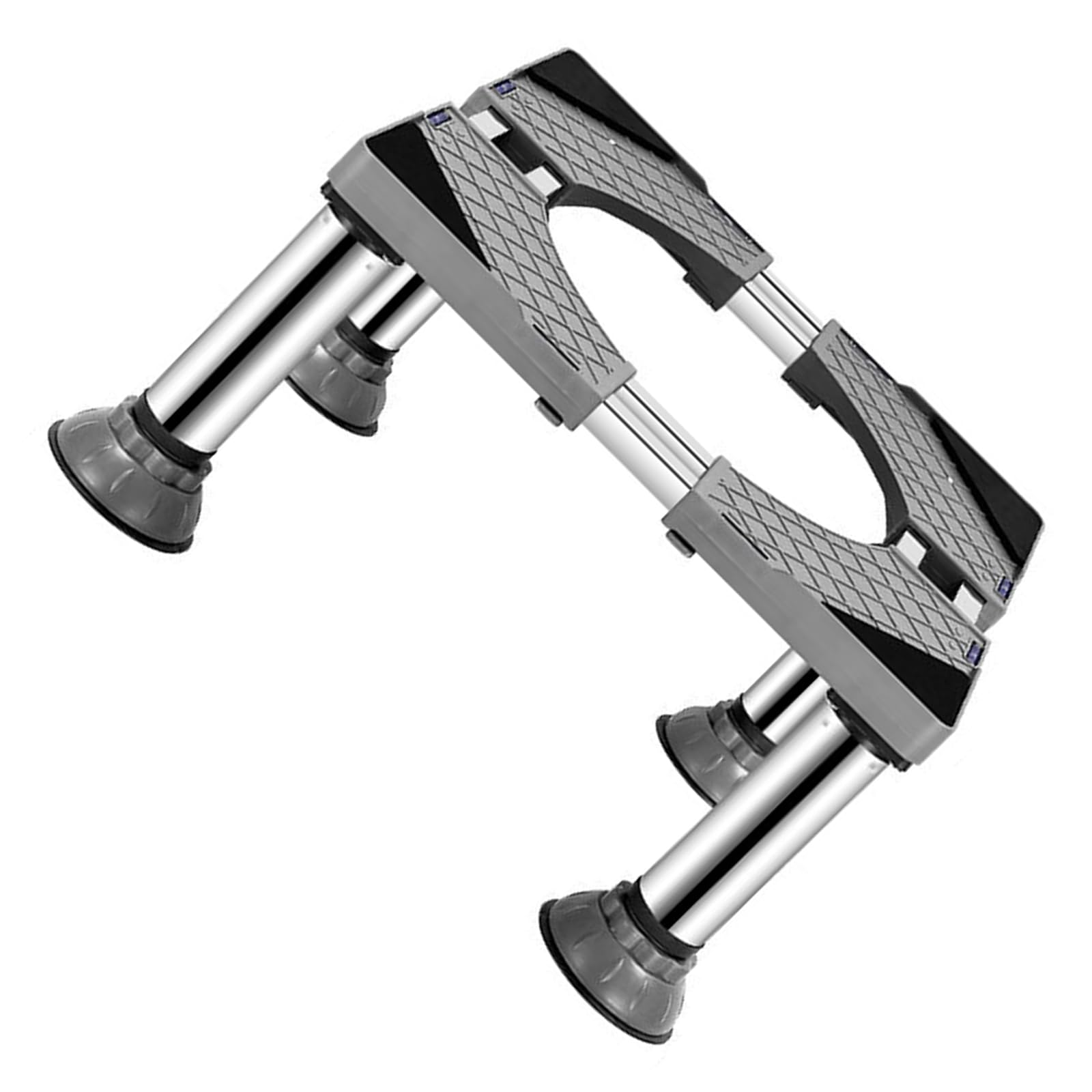 Elnwnnkc Washer Stand Base Antislip Height Adjustable Washing Machine Stand Stainless Steel Bracket for Refrigerator Accessories Easy Installation Leveling