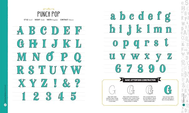 Lettering Alphabets & Artwork: Inspiring Ideas & Techniques for 60 Hand-Lettering Styles