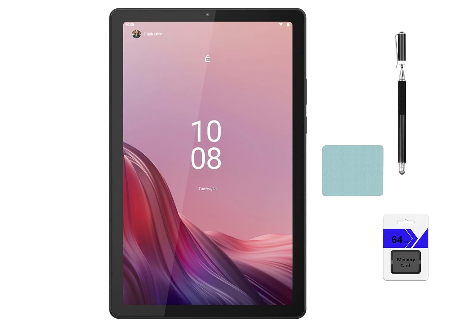 Lenovo Tab M9 9" HD (1340 x 800) Tablet, MediaTek MT6769V/CU Helio G80 (12 nm) Octa-core, 3GB RAM, 32GB eMMC + 64GB Memory...