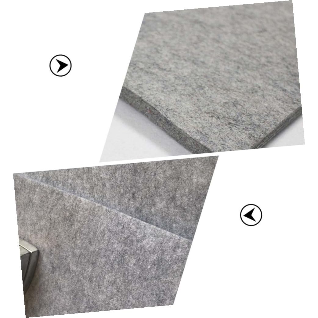 Wollfilz Bügelunterlage 12x18 Inch Hitzebeständige Bügelmatte für Haushalt Minimiert Gewebedehnung für Empfindliche Kleidung und Quilten