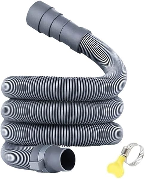 Shophubio Adjustable RV Drain Hose for Caravans, Motorhomes & Campervans – Flexible For EVA Waste Pipe, For Length with 30–42mm Adjustable Outlet (For) - 1