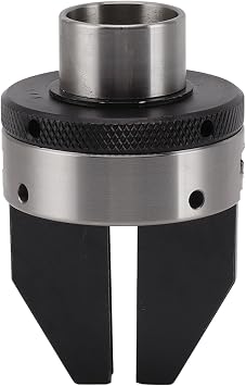 Pen Drilling Lathe Chuck Set 2in 2 Claw Alloy Steel with 1INx8TPI Thread for Woodworking and Machine Tools