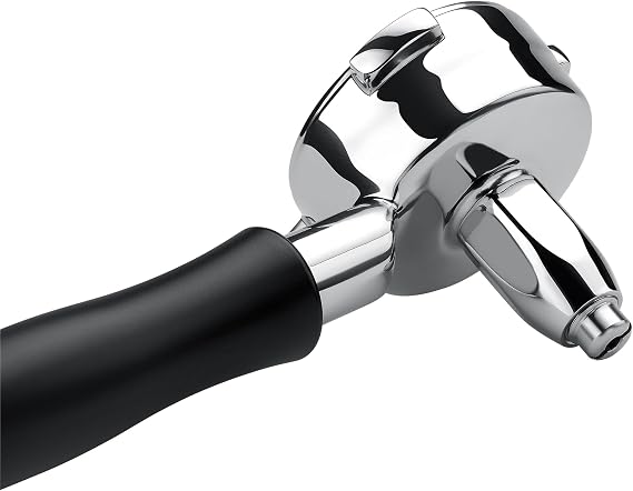 Normcore 54mm Tea Portafilter, Teapresso Portafilter with Black Anodized Aluminum Handle Fits 54mm Breville Sage Barista Machines