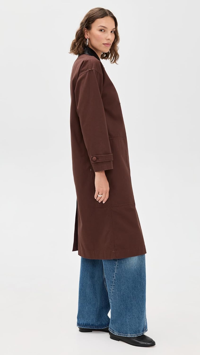 LE BOP Women's Karla Long Utility Barn Jacket